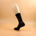 Factory price 15-20mmhg black cycling jogging custom logo compression socks men with good quality